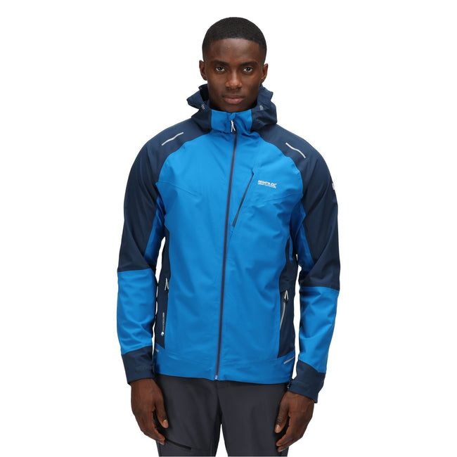 Imperial Blue-Moonlight Denim - Side - Regatta Mens Highton Pro Waterproof Jacket