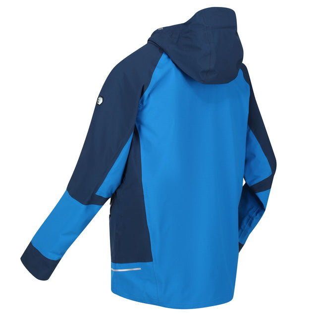 Imperial Blue-Moonlight Denim - Close up - Regatta Mens Highton Pro Waterproof Jacket