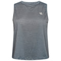 Orion Grey - Front - Dare 2B Womens-Ladies Meditate Cropped Vest