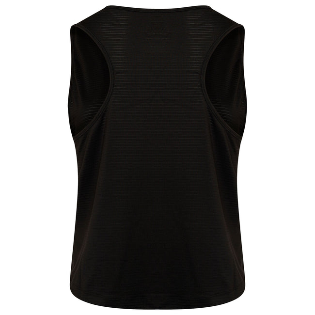 Black - Pack Shot - Dare 2B Womens-Ladies Meditate Cropped Vest
