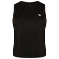 Black - Front - Dare 2B Womens-Ladies Meditate Cropped Vest