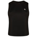 Black - Front - Dare 2B Womens-Ladies Meditate Cropped Vest