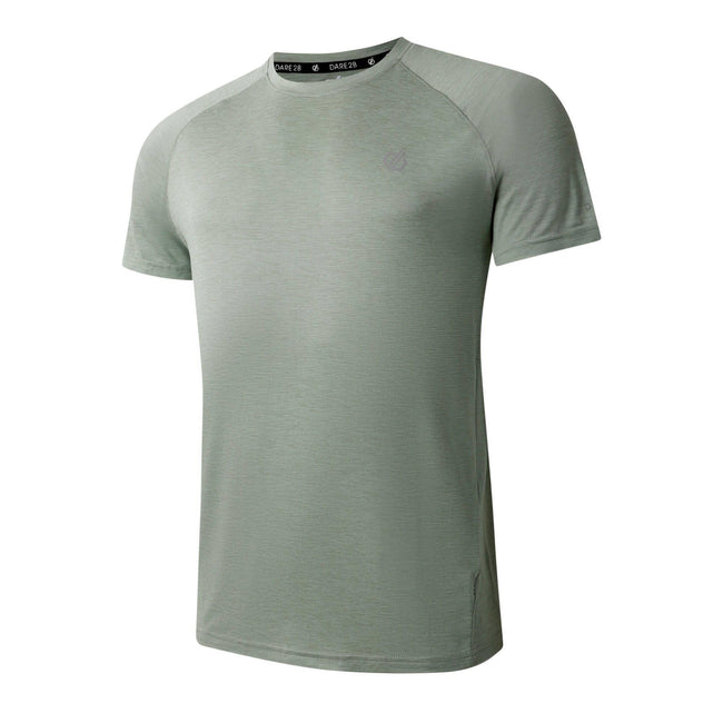 Aqua Grey - Side - Dare 2B Mens Persist Marl T-Shirt