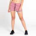 Mesa Rose-Powder Pink - Lifestyle - Dare 2B Womens-Ladies The Laura Whitmore Edit Sprint Up 2 in 1 Shorts