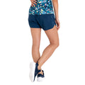 Moonlight Denim-Feather Grey - Pack Shot - Dare 2B Womens-Ladies The Laura Whitmore Edit Sprint Up 2 in 1 Shorts
