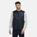 Navy - Back - Regatta Professional Mens Quilted Body Warmer