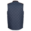 Navy - Close up - Regatta Professional Mens Quilted Body Warmer