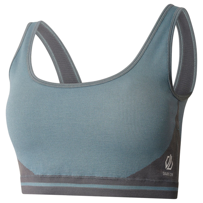 Bluestone-Orion Grey - Side - Dare 2B Womens-Ladies Don´t Sweat It Recycled Bikini Top