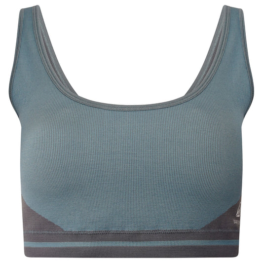 Bluestone-Orion Grey - Front - Dare 2B Womens-Ladies Don´t Sweat It Recycled Bikini Top