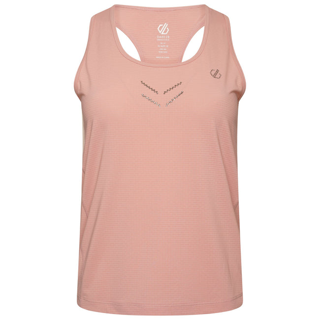Powder Pink - Front - Dare 2B Womens-Ladies Crystallize Active Vest
