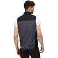 Dark Grey-Black - Lifestyle - Regatta Mens Lankin IV Softshell Body Warmer
