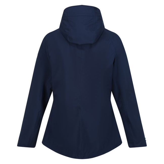Navy - Pack Shot - Regatta Womens-Ladies Rolton Waterproof Jacket