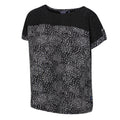 Black - Lifestyle - Regatta Womens-Ladies Jaida Abstract T-Shirt
