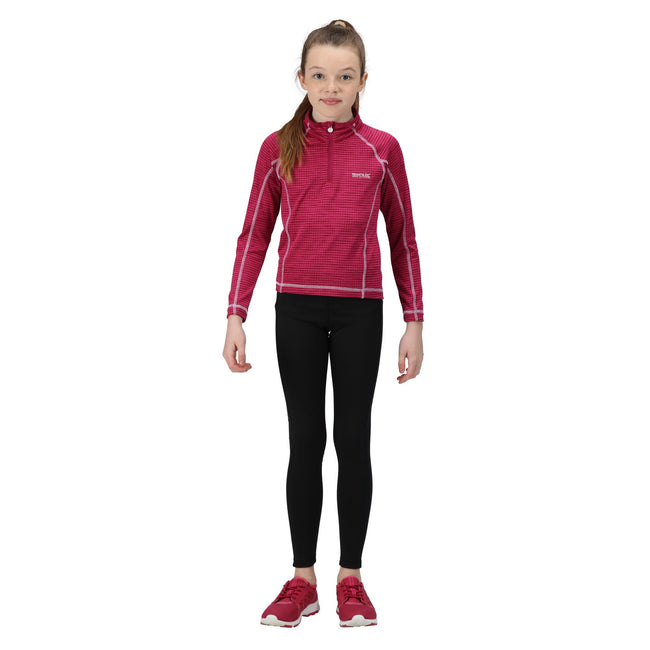 Black - Back - Regatta Childrens-Kids Barlia Winter Leggings