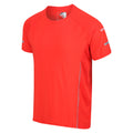 Fiery Red - Close up - Regatta Mens Highton Pro Logo T-Shirt