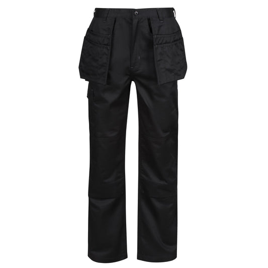 Black - Front - Regatta Professional Mens Cargo Trousers