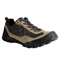 Gold Sand-Peat - Front - Regatta Mens Edgepoint Life Walking Shoes