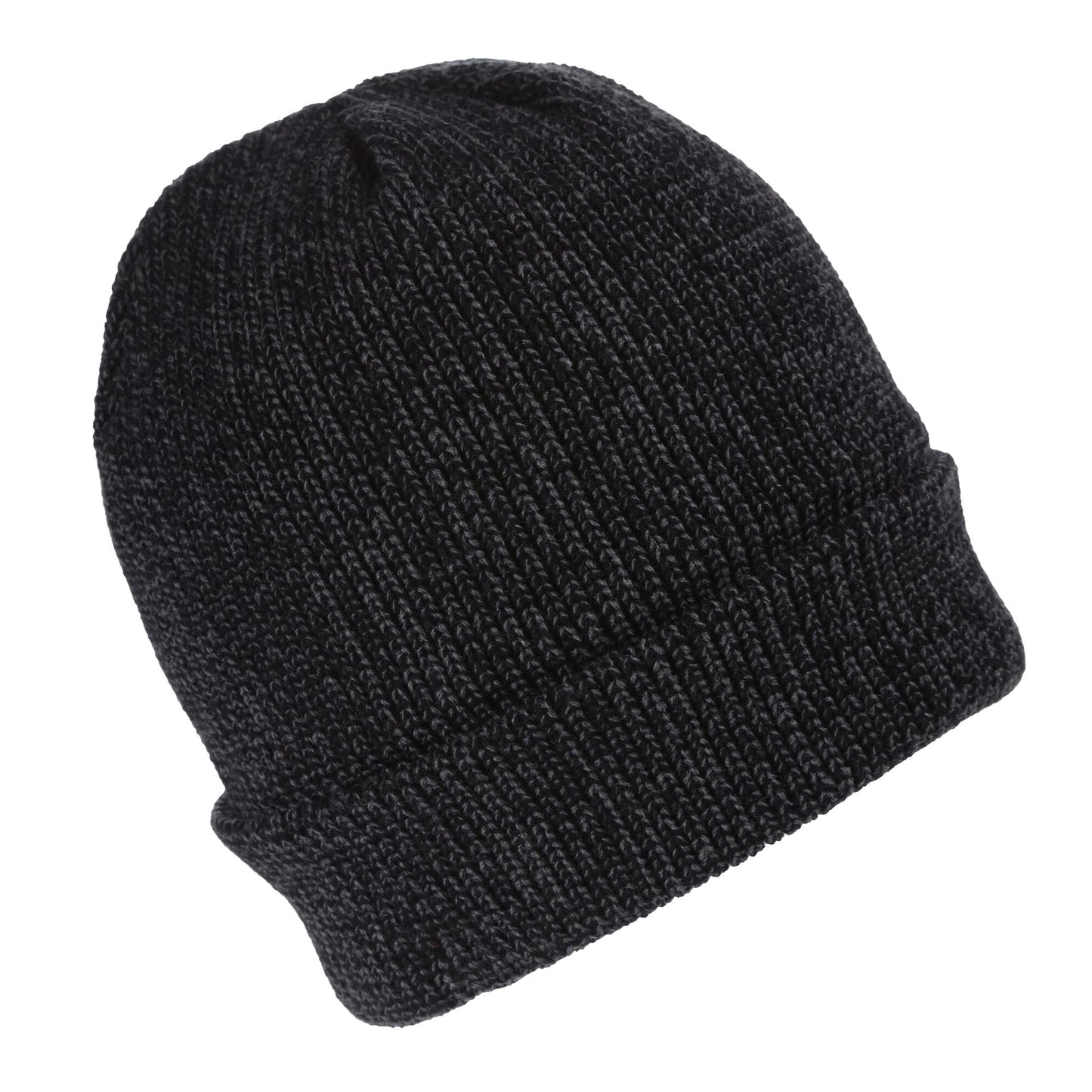 Black - Side - Regatta Professional Mens Knitted Beanie