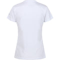 White - Back - Regatta Womens-Ladies Fingal VI Mountain T-Shirt
