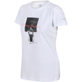 White - Lifestyle - Regatta Womens-Ladies Fingal VI Mountain T-Shirt