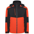 Amber Glow-Black - Front - Dare 2B Mens Emulate Wintersport Jacket