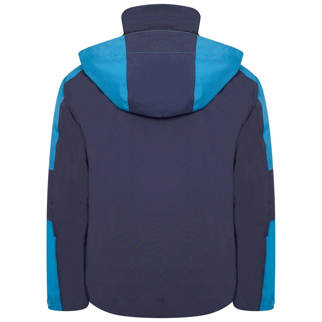 Dark Methyl Blue-Nightfall Navy - Close up - Dare 2B Mens Emulate Wintersport Jacket