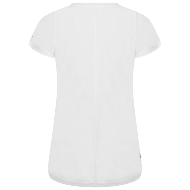 White - Pack Shot - Dare 2B Womens-Ladies Moments II Plants T-Shirt