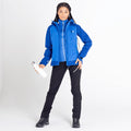 Stellar Blue-Space Blue - Pack Shot - Regatta Womens-Ladies Veritas Era Recycled Waterproof Jacket