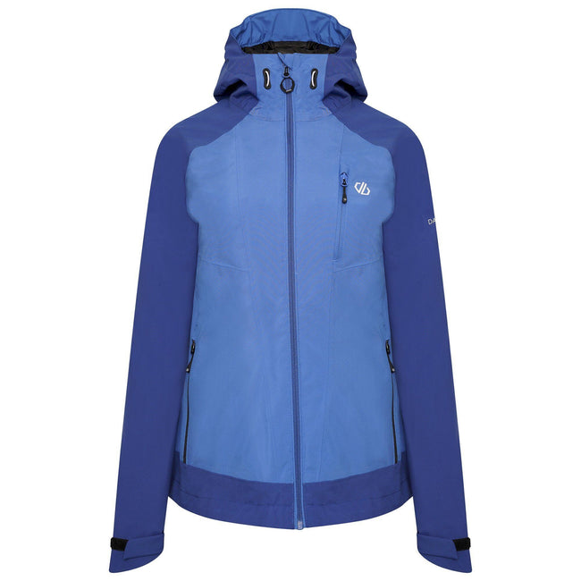 Stellar Blue-Space Blue - Front - Regatta Womens-Ladies Veritas Era Recycled Waterproof Jacket