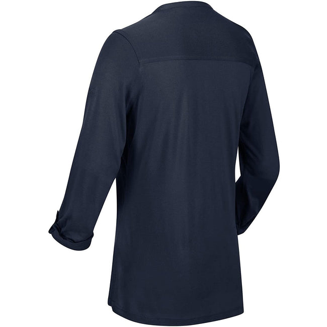 Navy - Side - Regatta Womens-Ladies Fflur II Blouse