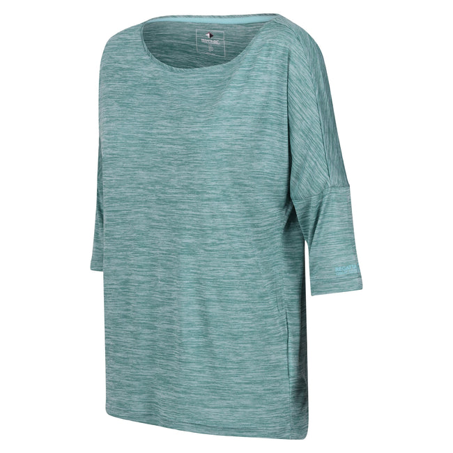 Bristol Blue - Side - Regatta Womens-Ladies Pulser II 3-4 Sleeve T-Shirt