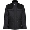 Black - Front - Regatta Mens Padbury Quilted Jacket