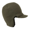 Dark Khaki - Back - Regatta Mens Anvil Knitted Winter Hat