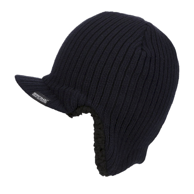 Navy - Front - Regatta Professional Mens Knitted Winter Hat