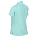 Ocean Wave - Pack Shot - Regatta Womens-Ladies Mindano VI Daisy Short-Sleeved Shirt