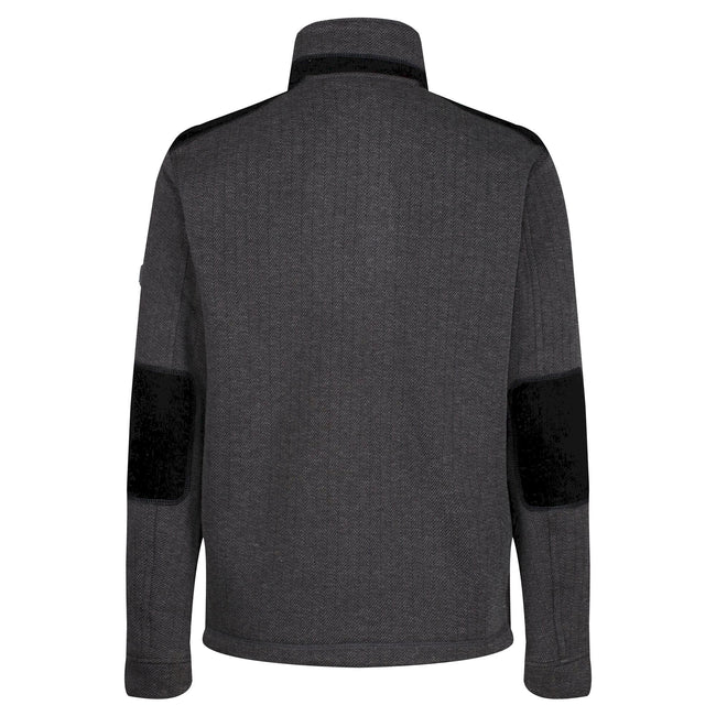 Black - Lifestyle - Regatta Professional Mens Half Zip Fleece Top