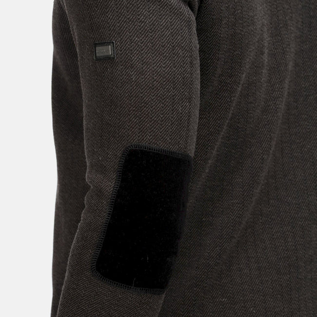 Black - Close up - Regatta Professional Mens Half Zip Fleece Top