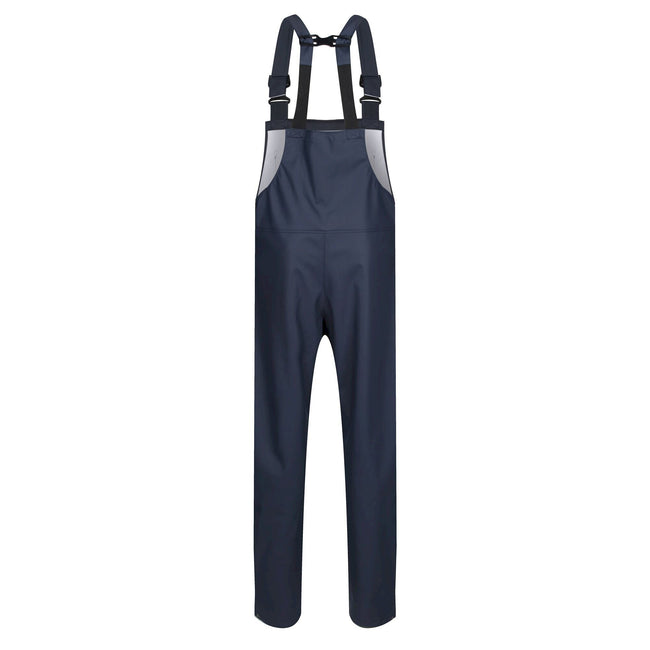 Navy - Pack Shot - Regatta Professional Mens Waterproof Bib And Brace Trouser