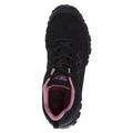 Black-Heather Rose - Pack Shot - Regatta Womens-Ladies Edgepoint Life Walking Shoes