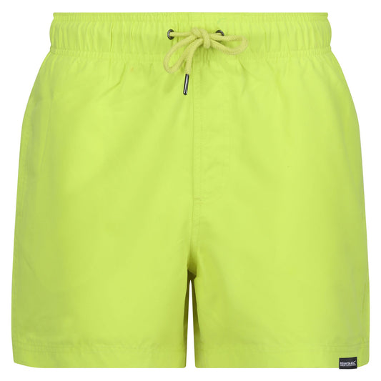 Citron Lime - Front - Regatta Mens Mawson II Swim Shorts