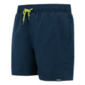 Navy-Wild Lime - Side - Regatta Mens Mawson II Swim Shorts