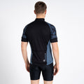 Black - Lifestyle - Dare 2B Mens Stay The Course II Downshift Print Cycling Jersey