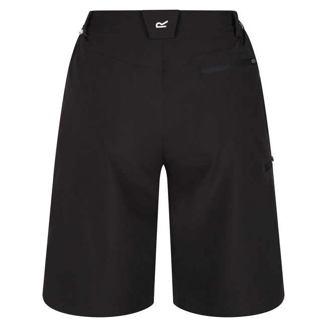Black - Back - Regatta Womens-Ladies Xert Stretch Shorts