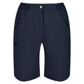 Navy - Front - Regatta Womens-Ladies Xert Stretch Shorts