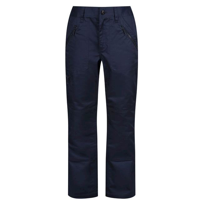 Navy - Front - Regatta Professional Womens-Ladies Cargo Trousers