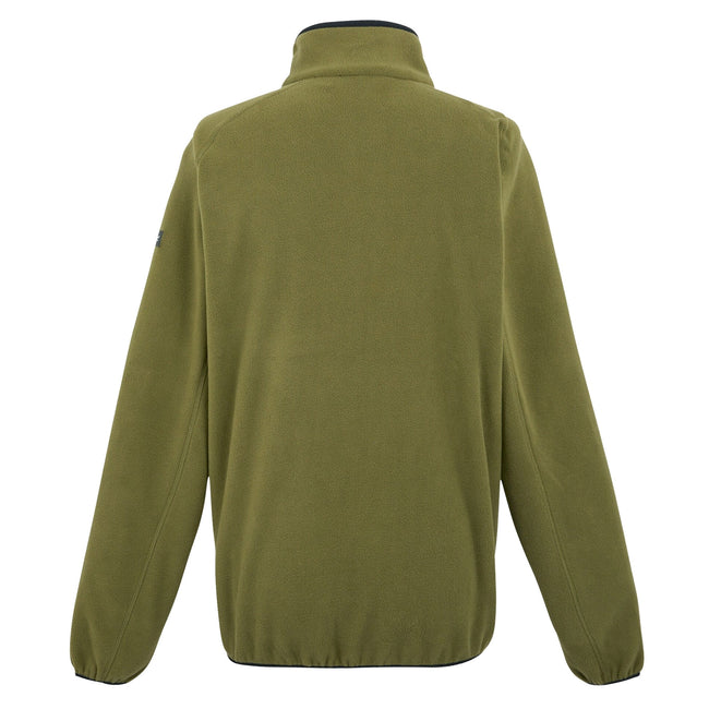 Nephrite Green - Back - Regatta Mens Hadfield Full Zip Fleece Jacket