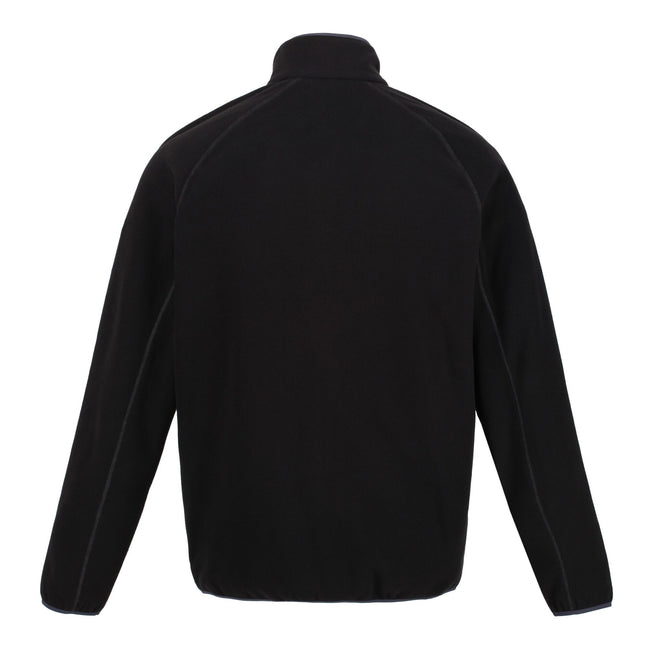 Black - Back - Regatta Mens Hadfield Full Zip Fleece Jacket