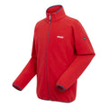 Danger Red - Side - Regatta Mens Hadfield Full Zip Fleece Jacket