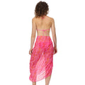 Pink Fushion - Back - Regatta Womens-Ladies Shalya Palm Print Sarong