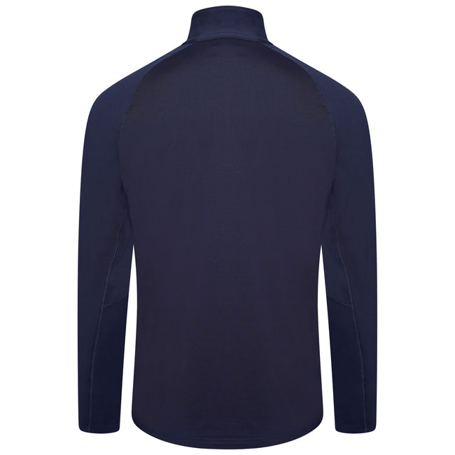 Nightfall Navy - Lifestyle - Dare 2B Mens Fuser Core Stretch Half Zip Thermal Top